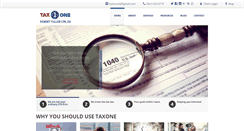Desktop Screenshot of mytaxone.com